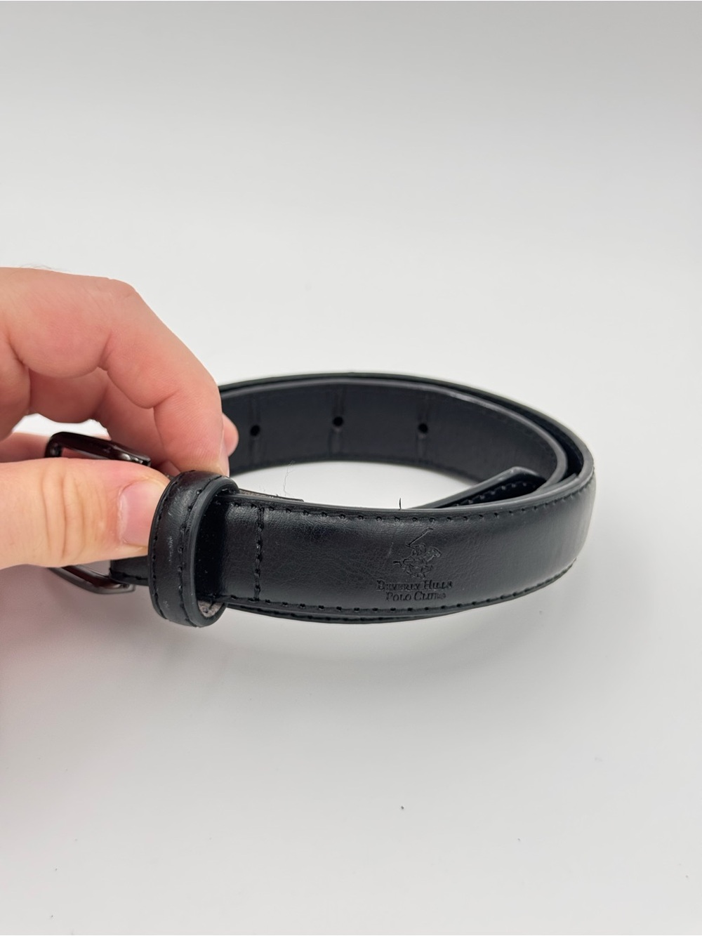 Beverly Hills Polo Club Black Belt Size S